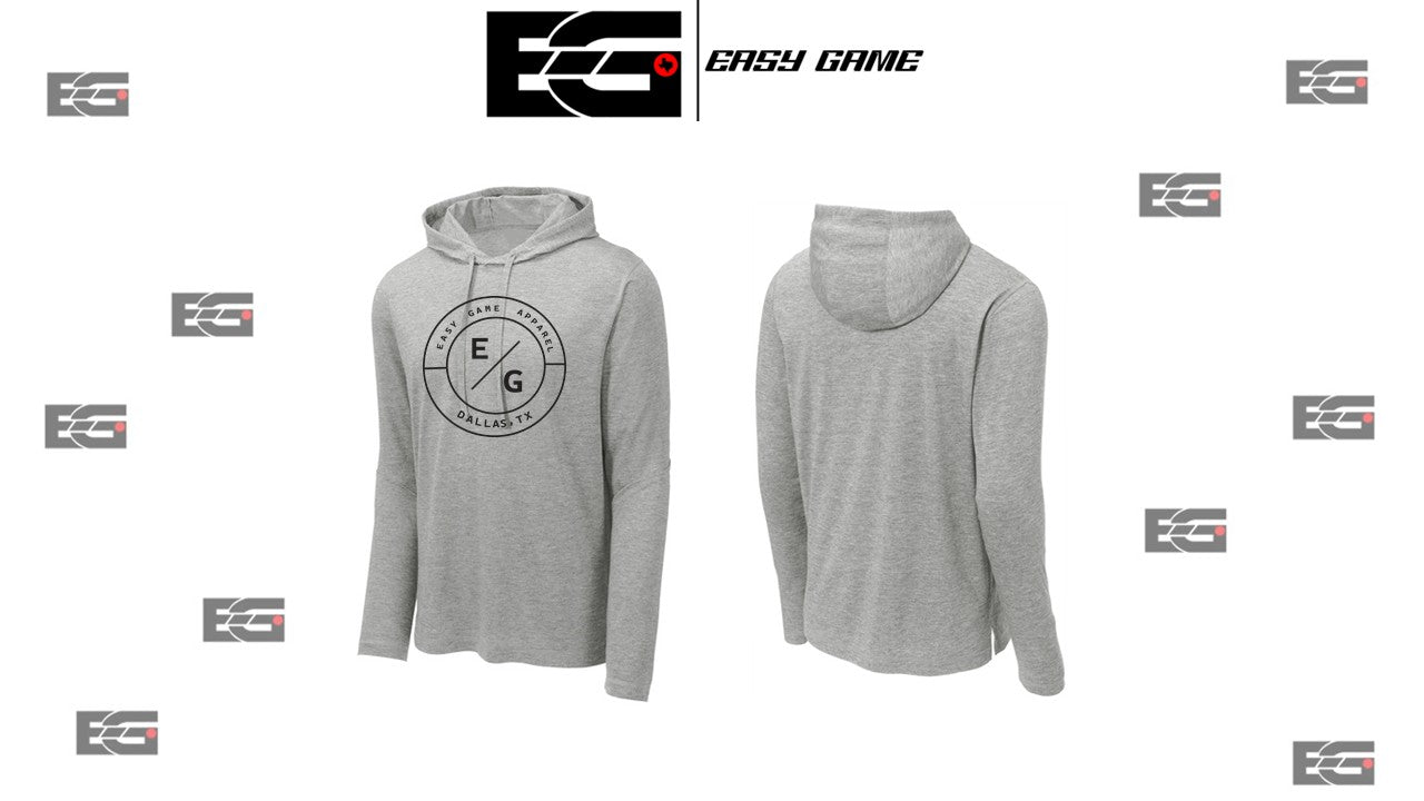 EGC Large Circle - Lightweight Hoodie Light Gray