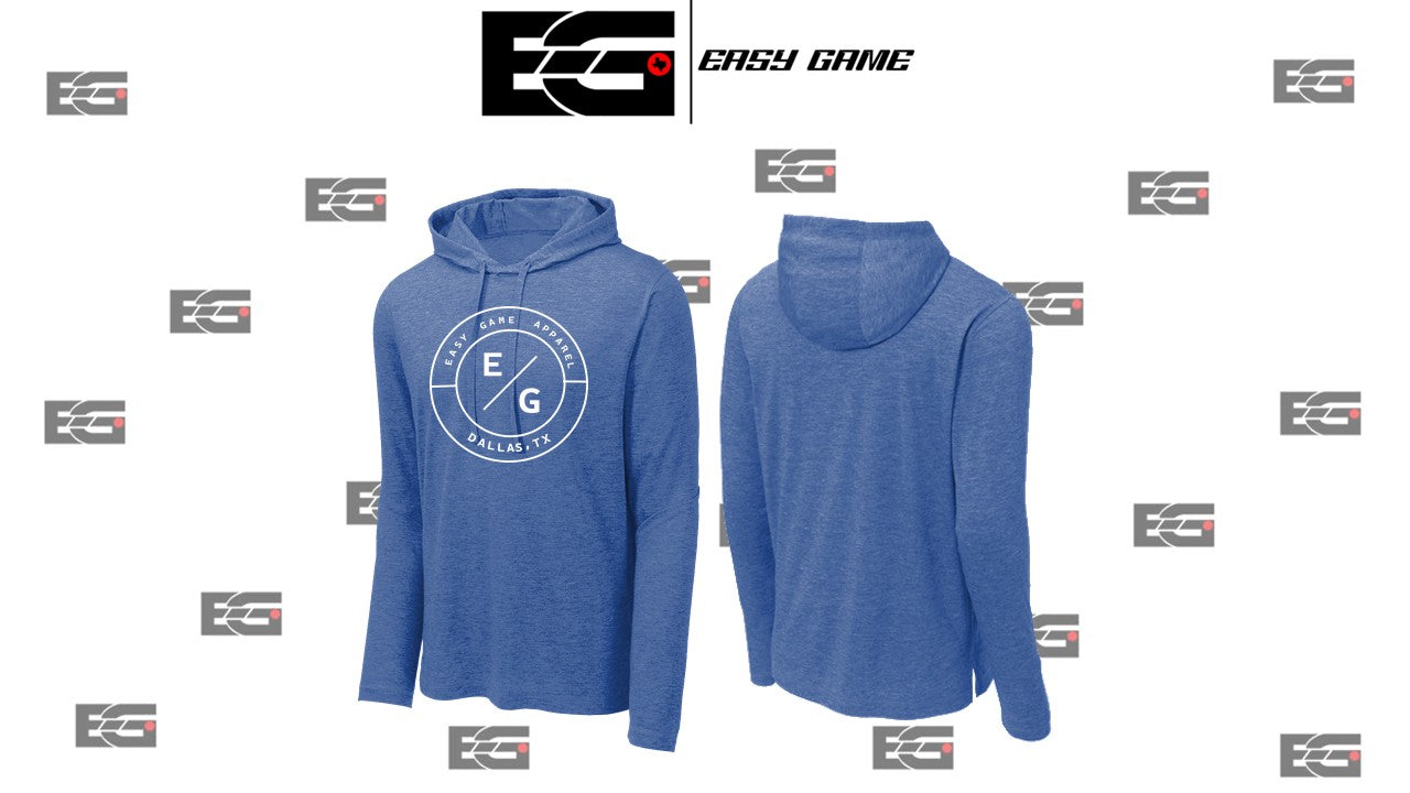 EGC Large Circle - Lightweight Hoodie Royal Blue