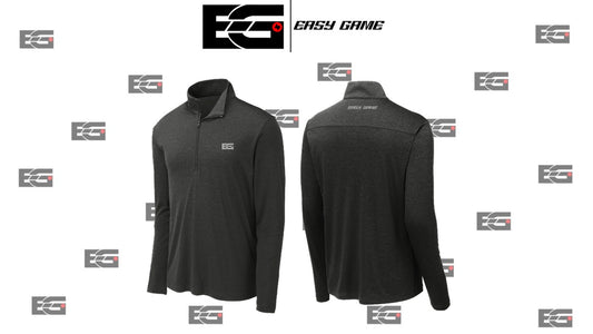 LW Heather Black Quarter Zip