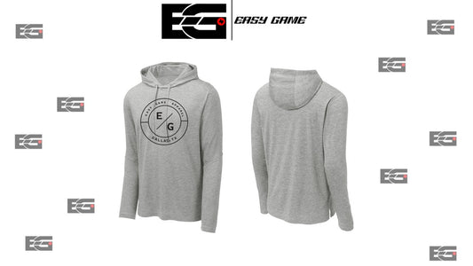 EGC Large Circle - Lightweight Hoodie Light Gray