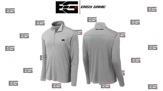 LW Light Gray Quarter Zip